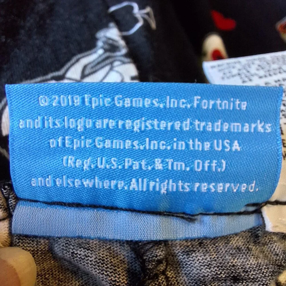 2019 Fortnite Men's Wildcard Sleep Shorts‎ Size Large Lounge Gamer